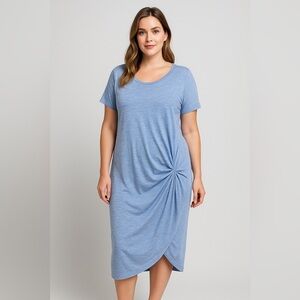 Elegant Blue Maxi Dress for Effortless Style 💙🌴☀️